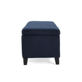 Upholstered Storage Ottoman Bench