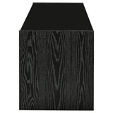 Alton 3-Drawer TV Stand, Black Oak - 61 Inches