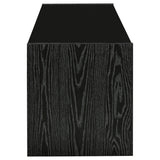 Alton 3-Drawer TV Stand, Black Oak - 61 Inches