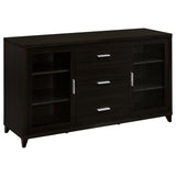 Lewes 4-Piece 60-Inch TV Entertainment Center Cappuccino