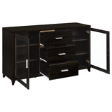 Lewes 4-Piece 60-Inch TV Entertainment Center Cappuccino