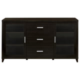 Lewes 4-Piece 60-Inch TV Entertainment Center Cappuccino
