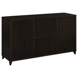 Lewes 4-Piece 60-Inch TV Entertainment Center Cappuccino