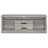 Burke 3-Piece 59-Inch TV Entertainment Center Grey Driftwood