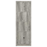 Burke 3-Piece 59-Inch TV Entertainment Center Grey Driftwood