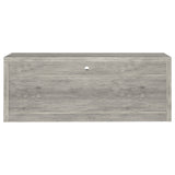Burke 2-Drawer Grey Driftwood TV Stand - 59 Inch