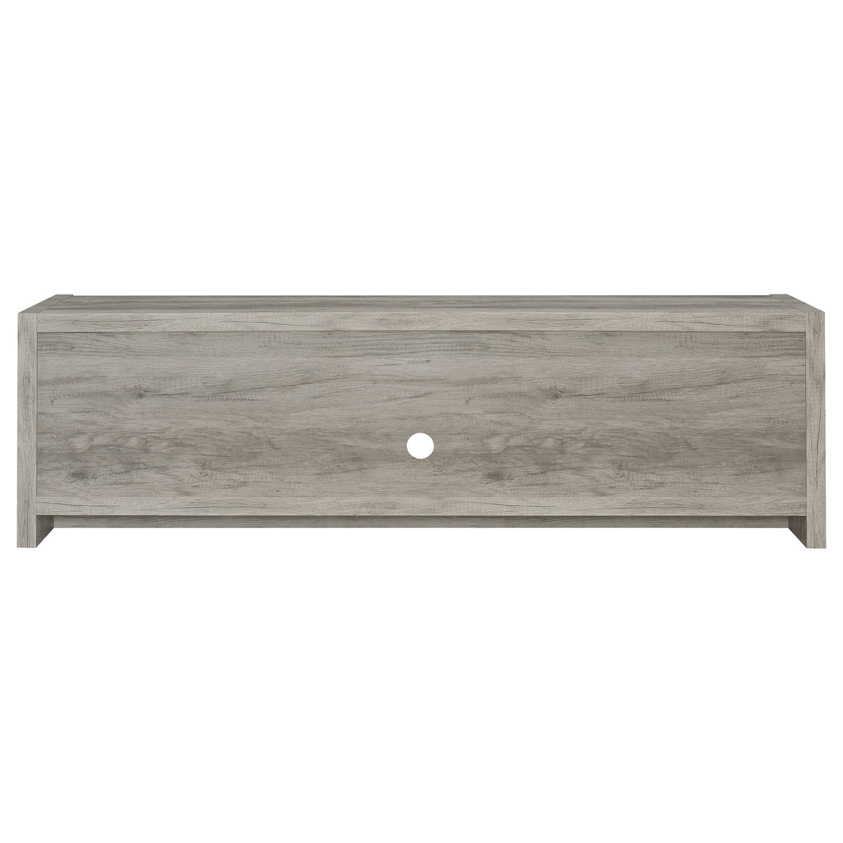 Burke 71-Inch TV Stand, Grey Driftwood Engineered Wood
