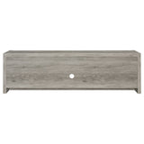 Burke 71-Inch TV Stand, Grey Driftwood Engineered Wood