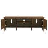 Thori 63-inch 2-Door TV Stand Media Console Dark Brown