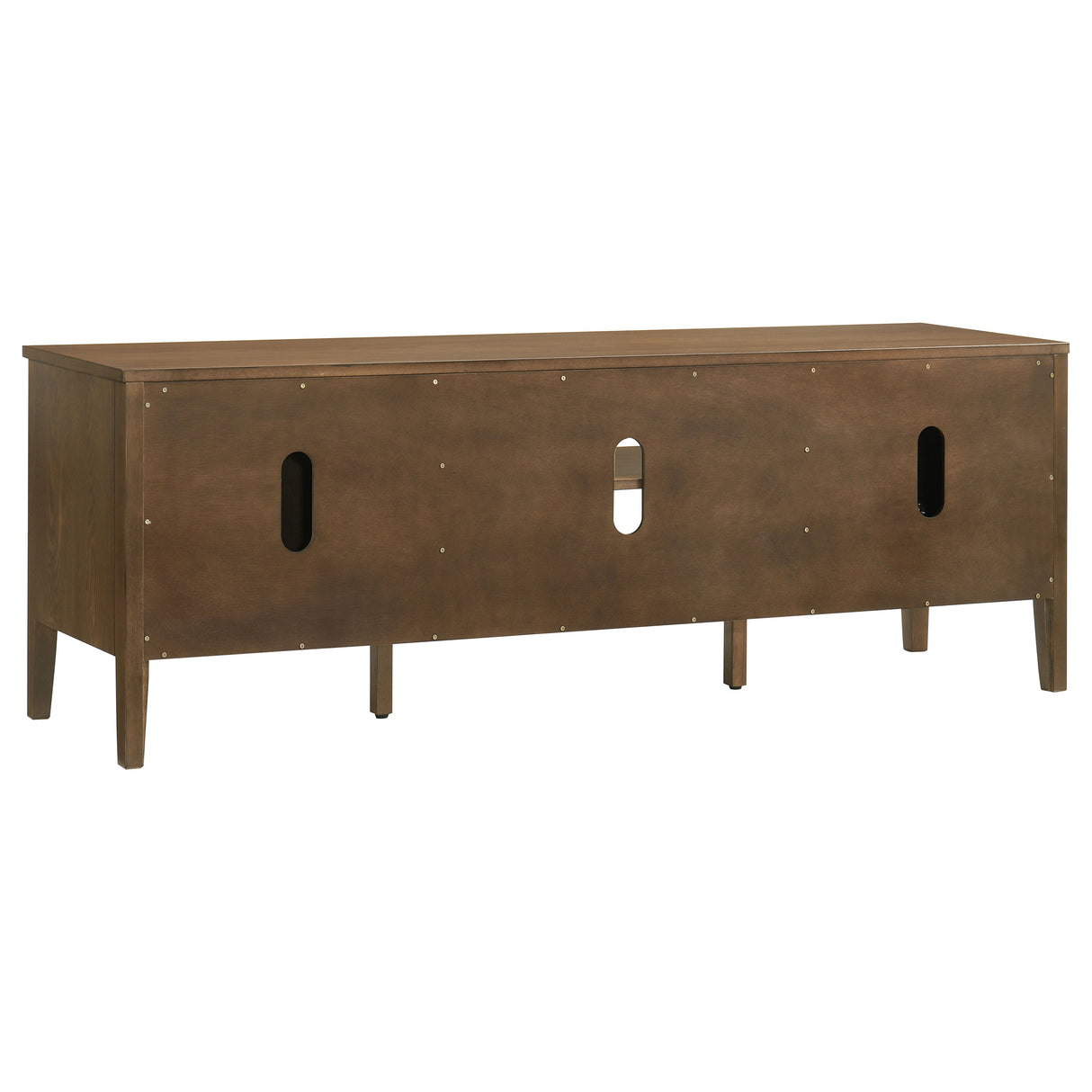 Thori 63-inch 2-Door TV Stand Media Console Dark Brown