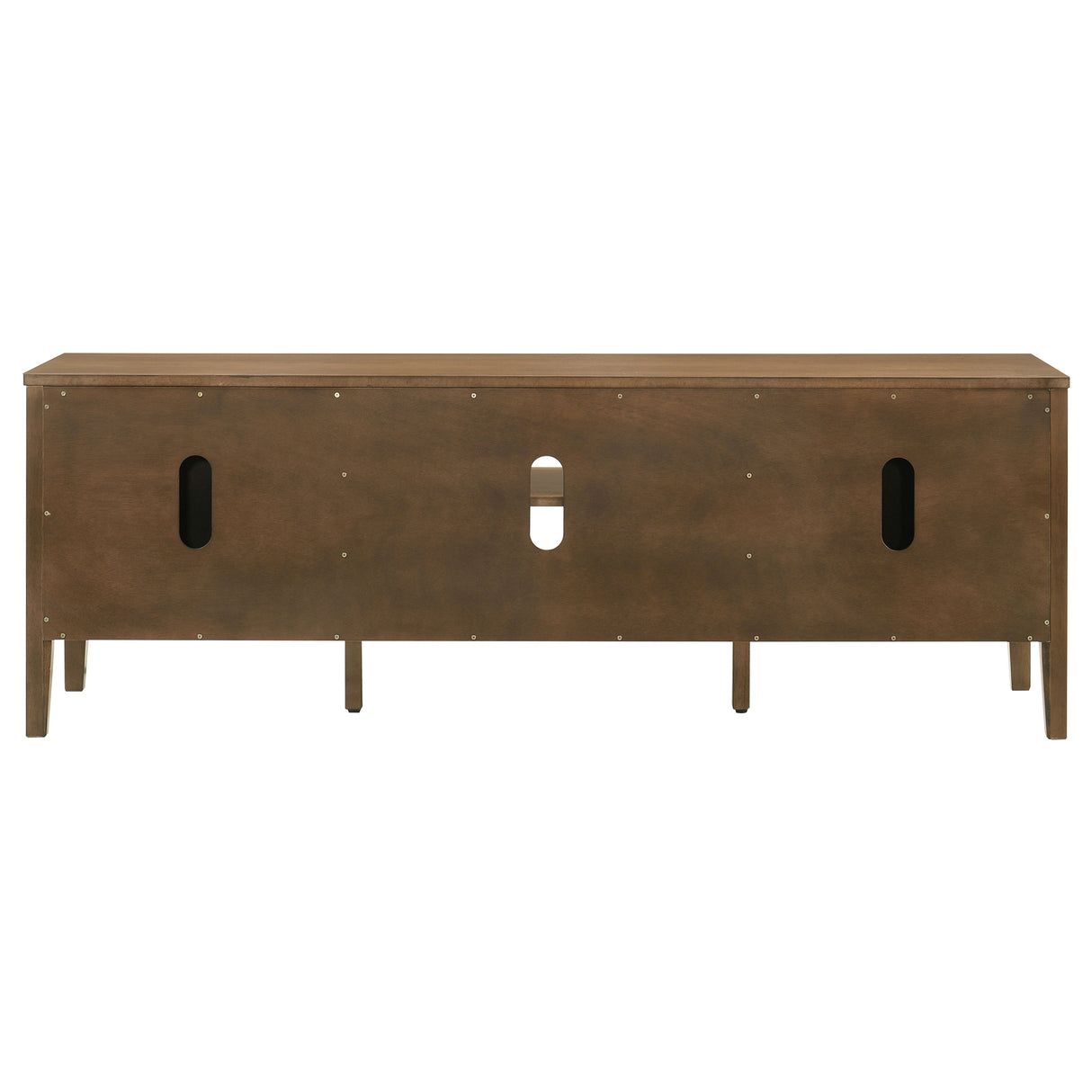 Thori 63-inch 2-Door TV Stand Media Console Dark Brown