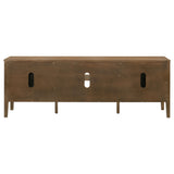 Thori 63-inch 2-Door TV Stand Media Console Dark Brown