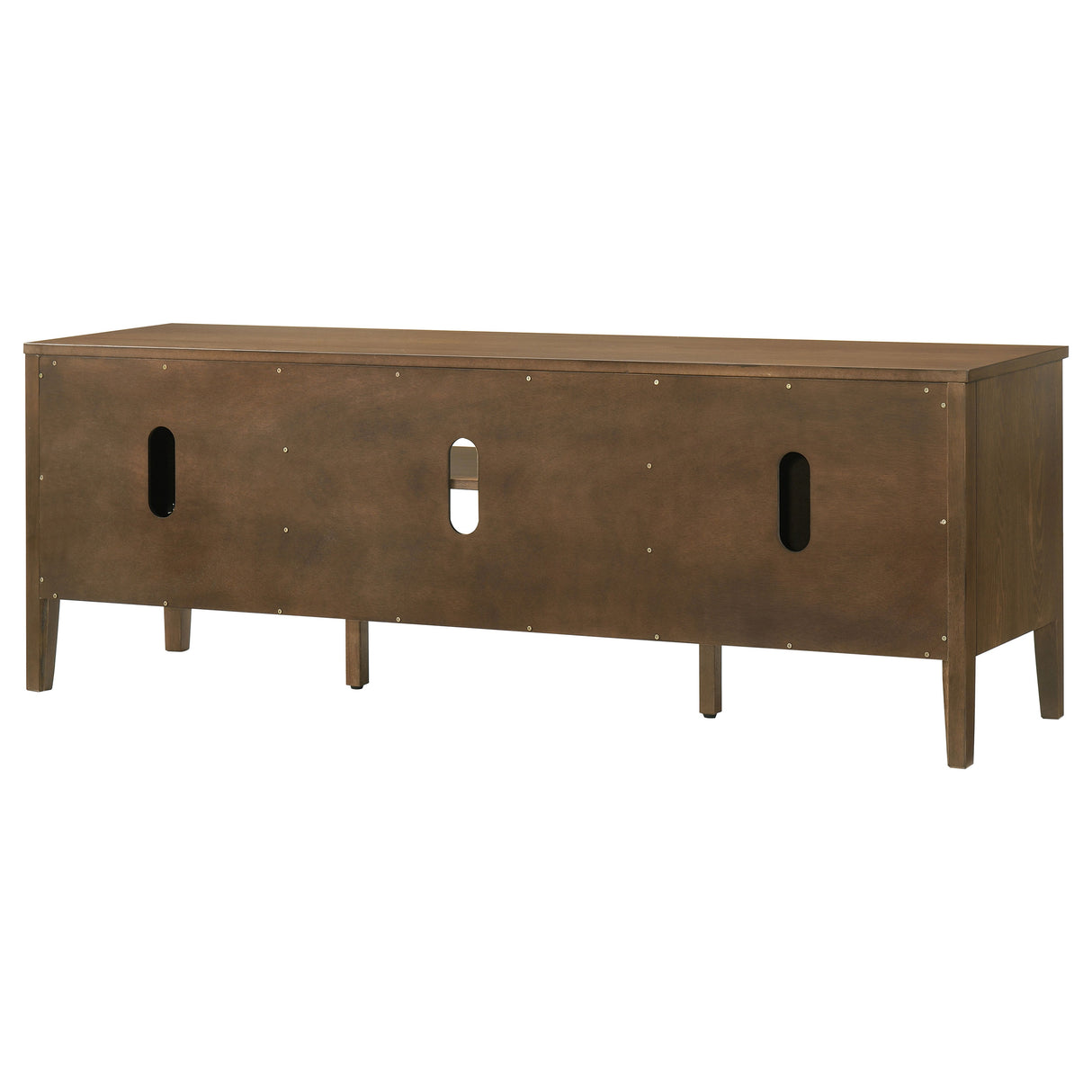 Thori 63-inch 2-Door TV Stand Media Console Dark Brown