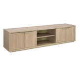 85" TV Stand in Latte Melamine Finish