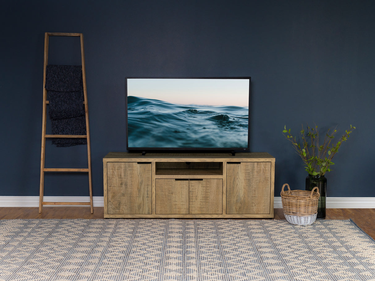 Tabby 4-Door Mango TV Stand - 60 inch
