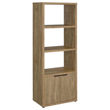 Tabby 3-Shelf Media Tower, Mango Wood Finish