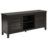 Concord 2-Door 60-Inch TV Stand Console, Distressed Java