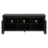 Concord 2-Door 60-Inch TV Stand Console, Distressed Java