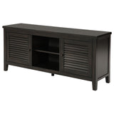 Concord 2-Door 60-Inch TV Stand Console, Distressed Java