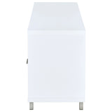 Casey 2-Drawer White TV Stand, 60 inches