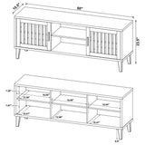 Sedona 2-Door 60-Inch TV Stand in Dark Pine