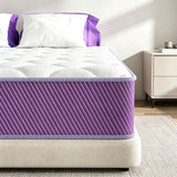 12" Hybrid Mattress With Individual Pocket Coils, Memory Foam