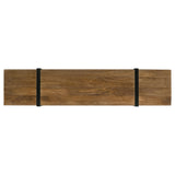 Otto 5-Drawer Mango Wood TV Stand - 70 Inch Brown