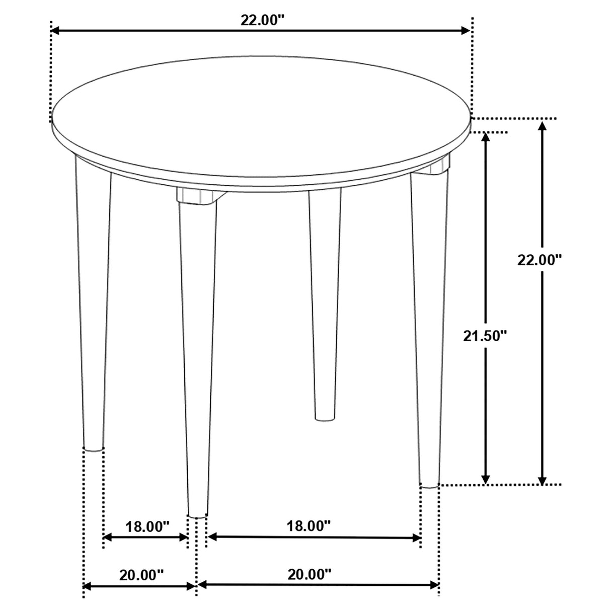 Aldis 2-Piece Coffee and End Table Set, White Marble