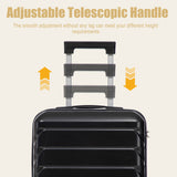 Hard Shell Travel Luggage With Scratch Resistant Surface