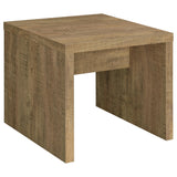 Lynette 2-Piece Mango Wood Coffee and End Table Set