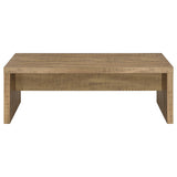 Lynette 2-Piece Mango Wood Coffee and End Table Set
