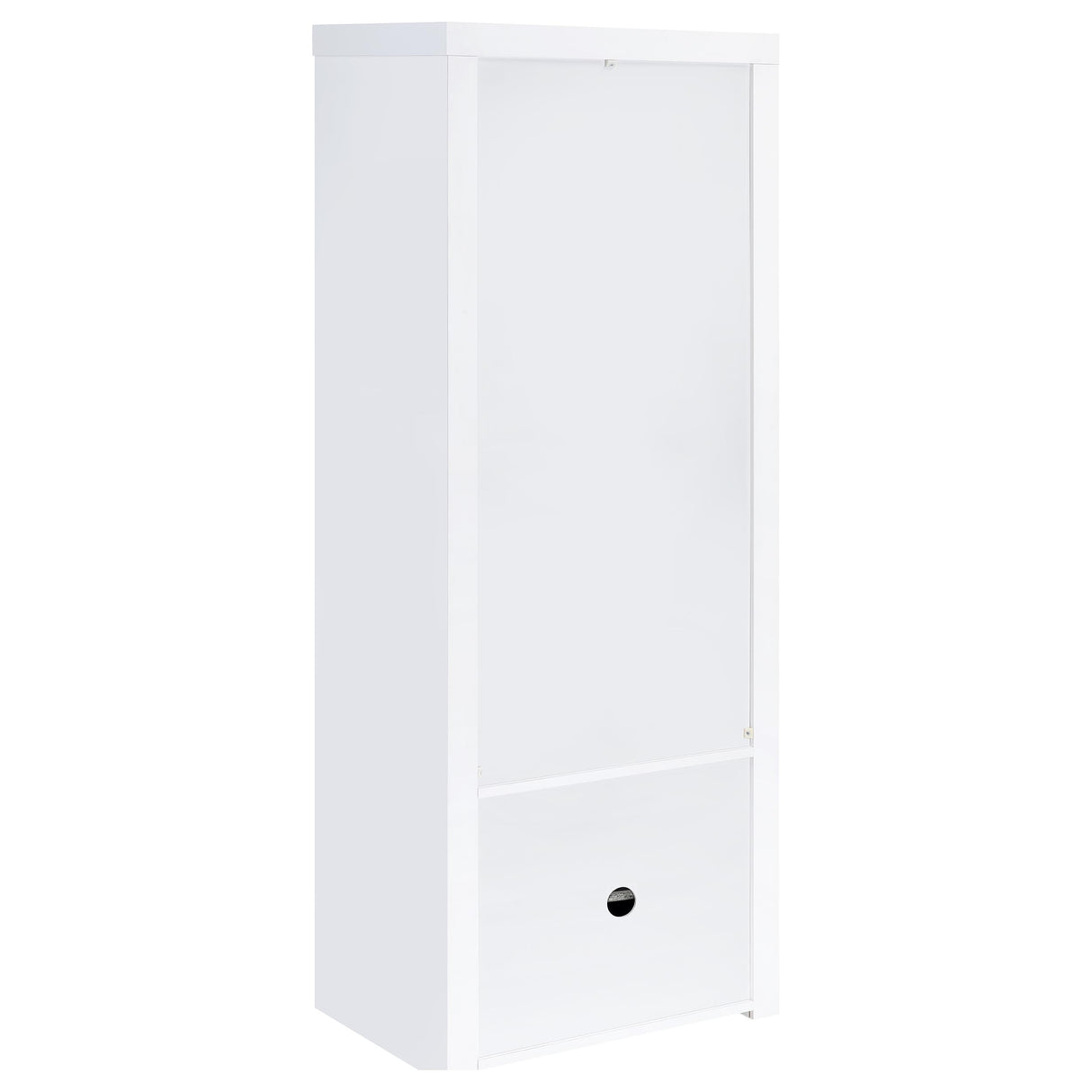 Jude 3-Piece 71-Inch TV Entertainment Center White High Gloss