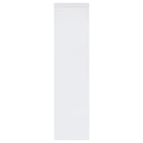 Jude 3-Shelf Media Tower - White High Gloss