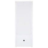 Jude 3-Shelf Media Tower - White High Gloss