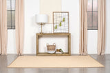 Benton Rectangular Solid Wood Console Table - Natural