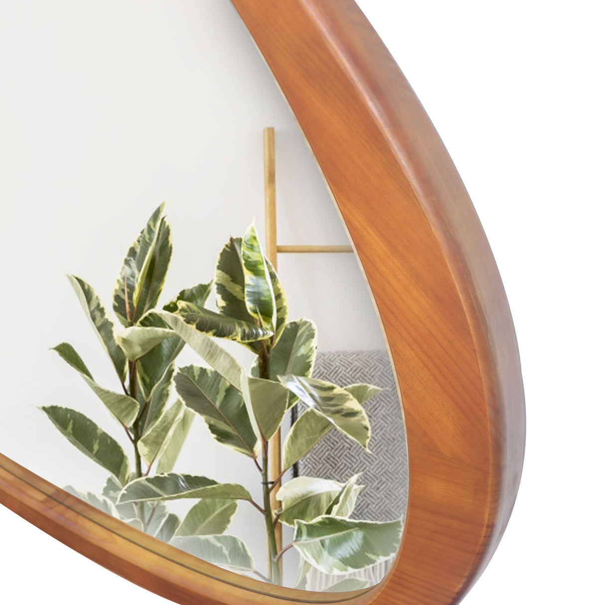 Asymmetrical Wall Mirror Wooden Framed Mirror Large Sized Dressing Mir –  Alpine Outlets