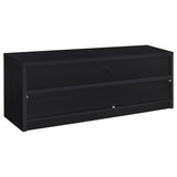 Rutland 59-Inch 3-Drawer TV Stand Media Console Black