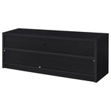 Rutland 59-Inch 3-Drawer TV Stand Media Console Black