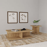Cortona Square Mango Engineered Wood Cocktail Table