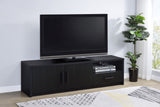 Murray 70-Inch 2-Door TV Stand Media Console, Black