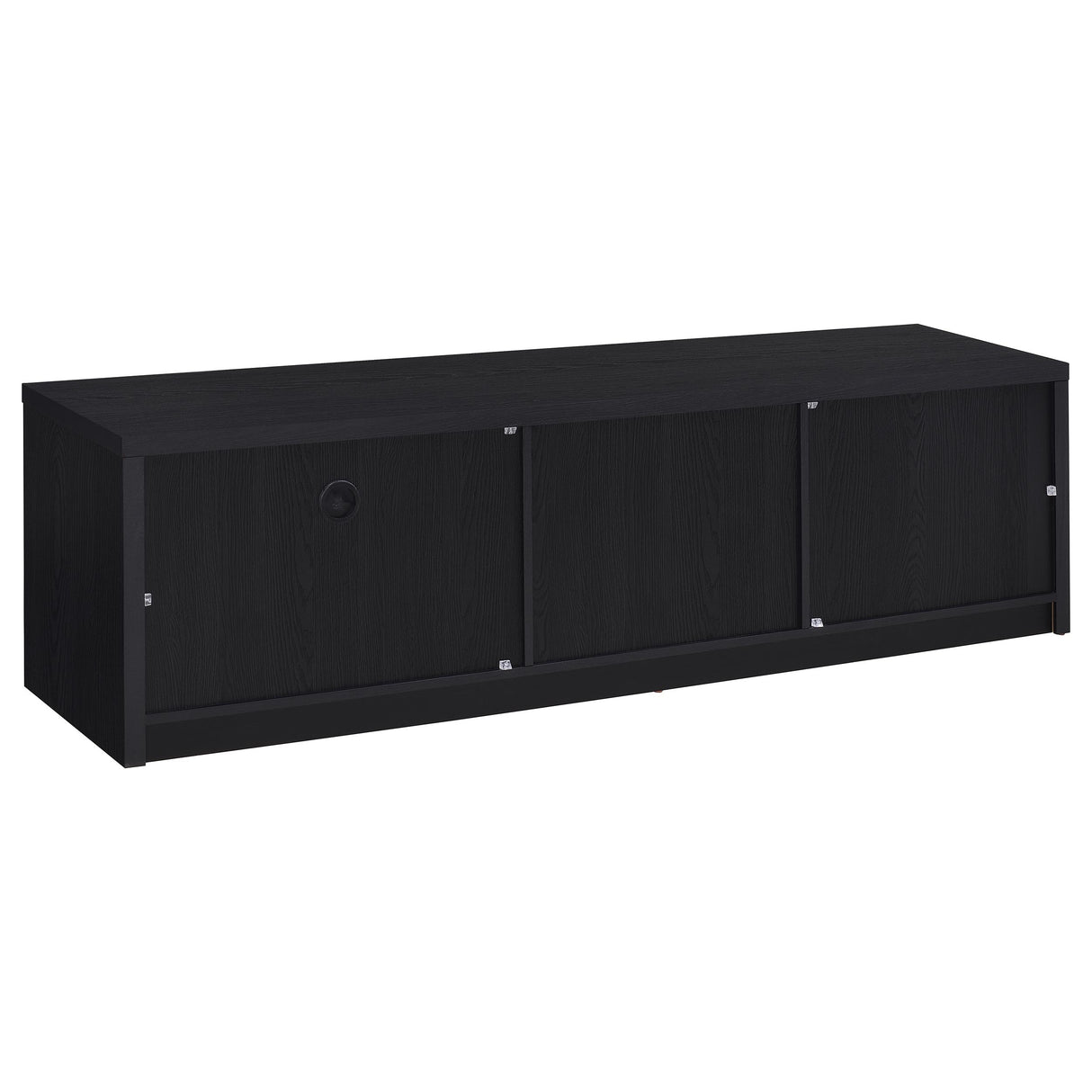 Murray 70-Inch 2-Door TV Stand Media Console, Black