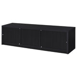 Murray 70-Inch 2-Door TV Stand Media Console, Black