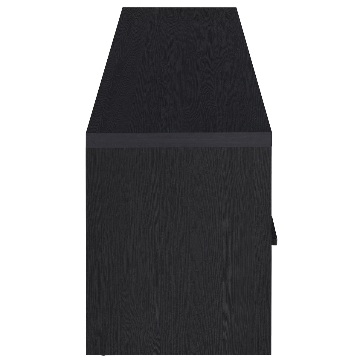 Murray 70-Inch 2-Door TV Stand Media Console, Black
