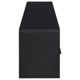 Murray 70-Inch 2-Door TV Stand Media Console, Black