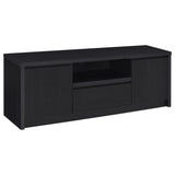 Winfield 3-Piece Entertainment Center 60-Inch TV Stand Black