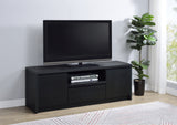 Winfield 60-Inch Black TV Stand Media Console