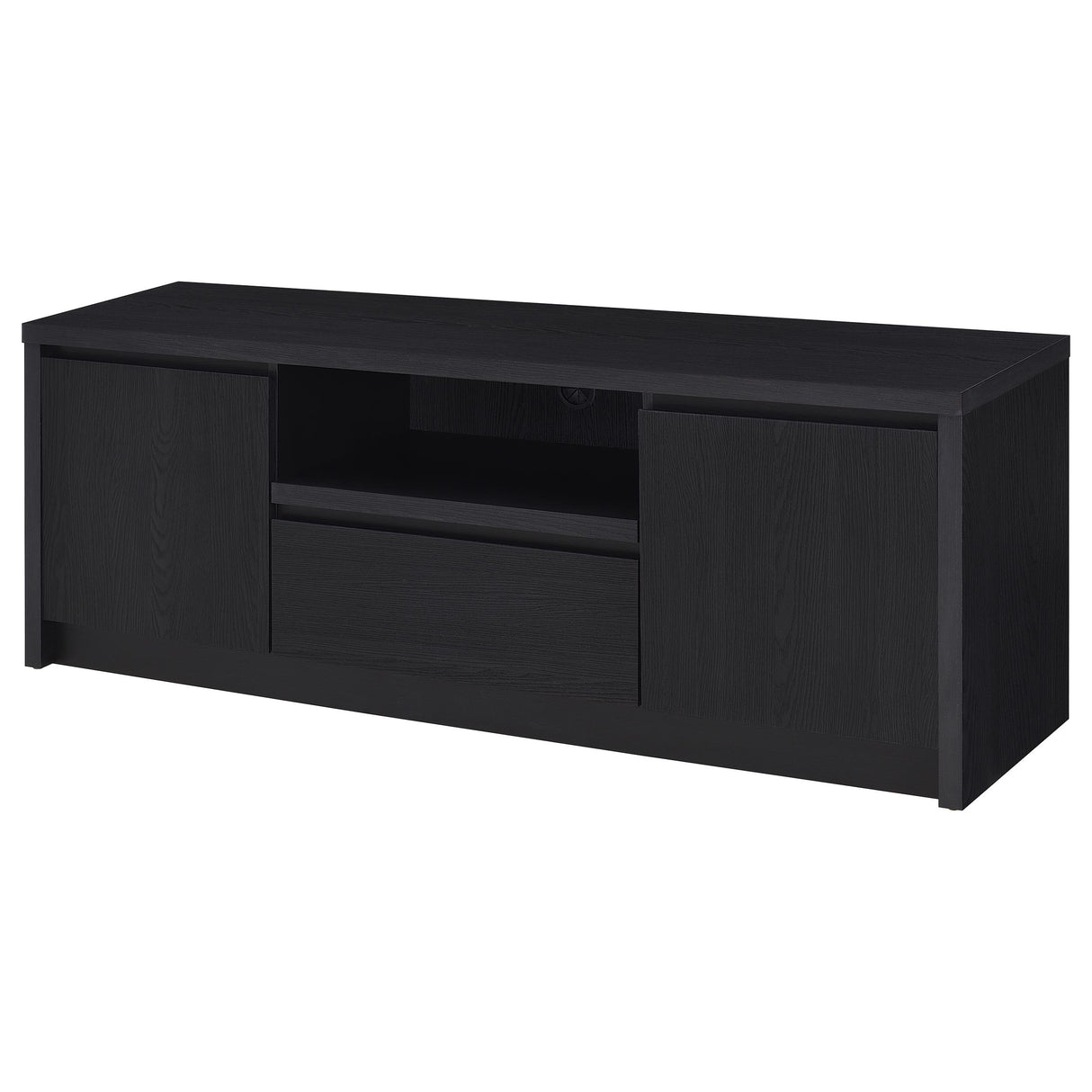 Winfield 60-Inch Black TV Stand Media Console