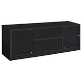Winfield 60-Inch Black TV Stand Media Console