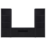 Winfield 60-Inch Black TV Stand Media Console