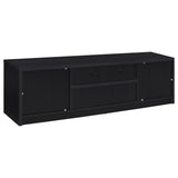 Winfield 3-Piece Entertainment Center 78-Inch TV Stand Black